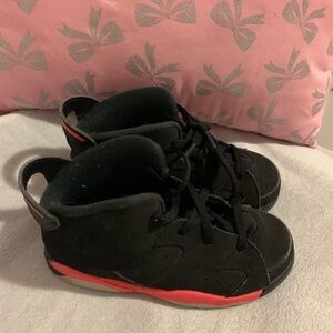 Jordan 6 infra red  children unisex